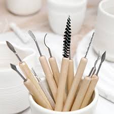 Set di 30 Utensili Semplici per Scultura in Argilla
