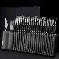Set 25 pz pennelli in nylon